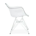 thumbnail image 4 of Heavenly Collection Clear & Chrome Bucket Chair, 4 of 9