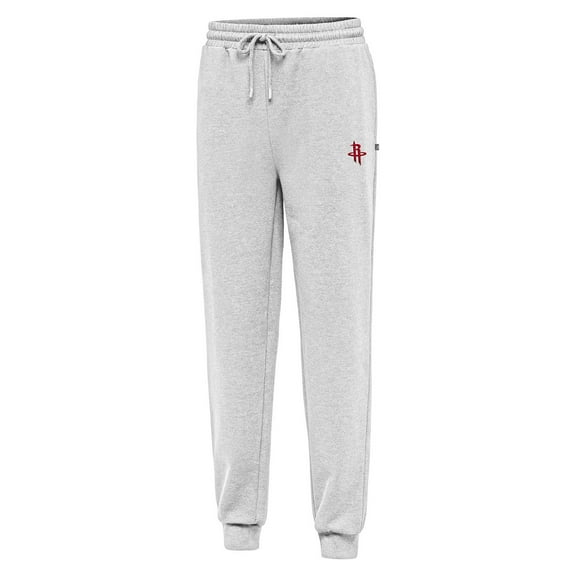 Men's Antigua Heather Gray Houston Rockets  Idol Jogger Pants