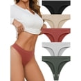 thumbnail image 1 of Tangas linccure transpirables sin costuras para mujer, paquete de 5, 1 of 5