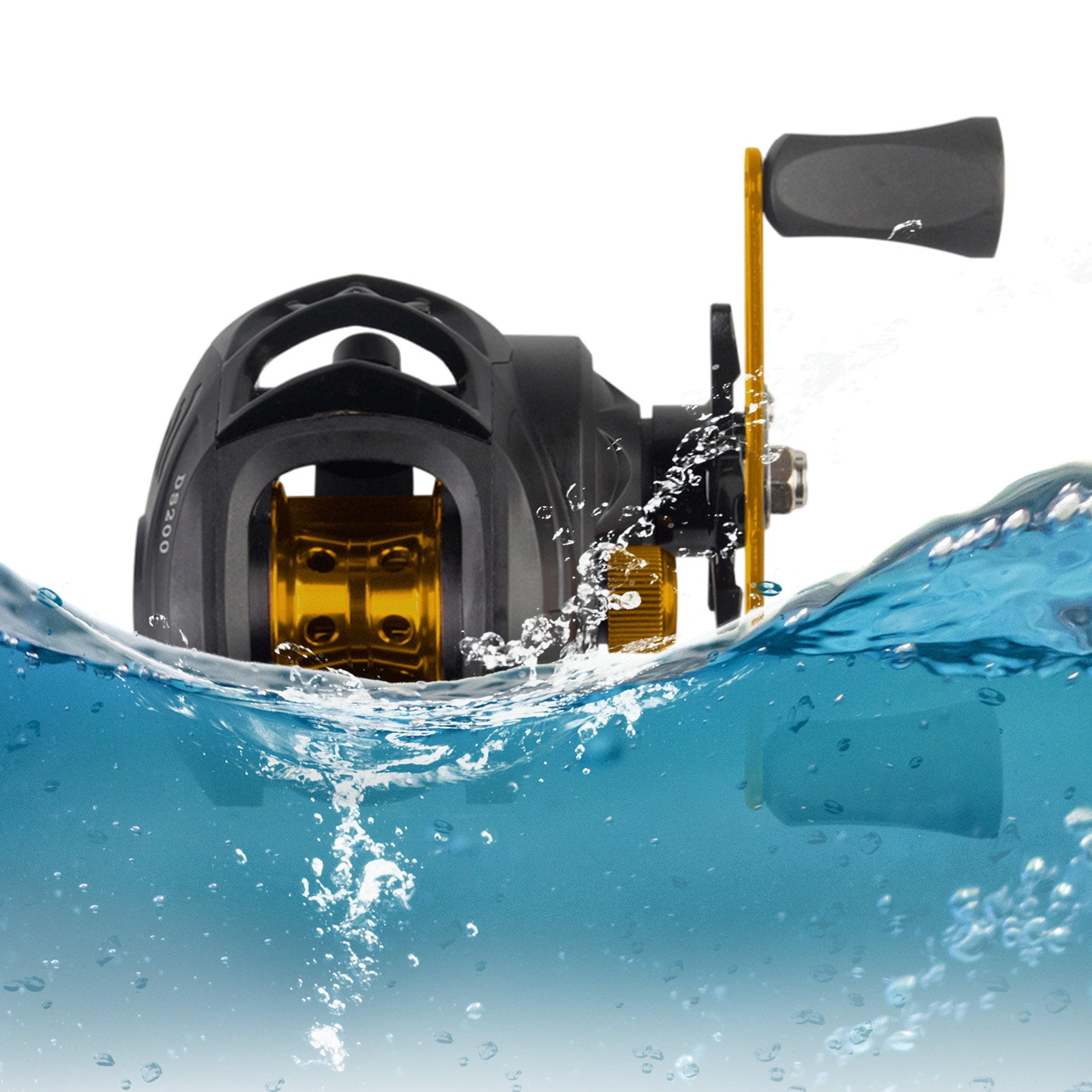 Sportteer Baitcasting Reel Fishing Reel Spinning Reel Multigear Adjustable Precise Control Long Throw High Strength Strong Bearing Angling Reel