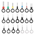 thumbnail image 1 of Kit de herramientas de extracción de terminales de Unique Bargains, kit de extractor de pines de conector de cable negro de 21 piezas, 1 of 1