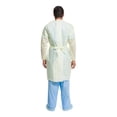 thumbnail image 2 of Halyard Basics Disposable SMS Protective Procedure Gown Yellow One Size Fits Most 10 per Pack, 2 of 2