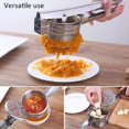 thumbnail image 3 of Thick Stainless Steel Handmade Potato Pumpkin Mashing Tool Grape Rong Sweet Potato Mud, 3 of 7