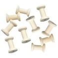 thumbnail image 1 of ziyahi Wooden Spools For DIY Projects Empty Spools Wood Convenient And Durable Wooden Thread For Crafts Small 2 Inch Light Wood 5.2 cmx3.5 cm, 1 of 6