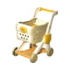 thumbnail image 2 of Carrito de compras de juguete, carrito de supermercado, carrito de almacenamiento de juguetes, juego de carrito de supermercado, juguete para niños de amarillo, 2 of 8
