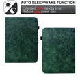 thumbnail image 4 of GSFY Case for Kindle Paperwhite (12th Generation, 2024), PU Leather Auto Sleep/Wake Magnetic Closure Wallet Case, for 7 inch Kindle Paperwhite / Kindle Colorsoft Signature Edition 2024, Green, 4 of 8