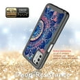thumbnail image 4 of Moto G Stylus 2021 Case, Rosebono Hybrid Graphic Design Pattern Hard Back Pannel Cover Case For Moto G Stylus 2021 (Mandala), 4 of 4