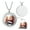 Photo-Customize, variant on Personalized Glass Cremation Urn Necklace for Ashes Of Loved One Carry Photo Glass Memorial Urn Jewelry Stainless Steel Cremation Urn Locket for Human / Pet