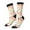3 Black, variant on Afternoon Tea Print Adult Socks for Men & Women,Calf Socks, Ankle Socks,Boots Socks,Breathable Casual Sock,Unisex Crew Socks