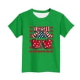 thumbnail image 3 of Boys Girls 4th of July T-Shirt USA 250th Patriotic Tees Kids Short Sleeve Shirts 3-15 Years, 3 of 5