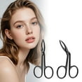 thumbnail image 3 of Professional Stainless Steel Eyebrow Tweezers for Precise Shaping and Hair Removal, 3 of 8