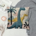 thumbnail image 2 of FUMJ Dinosaurs Decorative Throw Pillow Cover Cute Animal Cartoon Dinosaurs Couch Pillow Case Cushion Covers for Home Sofa Bedroom Car Office, 2 of 5