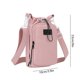 thumbnail image 3 of Bolso de Botella de Agua Cruzado Tipo Bandolera - Portabotellas Aislante e Impermeable para Exteriores, Ideal para Senderismo y Viajes, Riñonera Delgada que Ajusta Taza, Teléfono, Llaves, 3 of 6