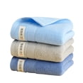 thumbnail image 5 of Nvzi Toallas de baño de 2 piezas, 12,99 x 29,13 pulgadas, perfectas para la ducha diaria, tipo A, con puntos de onda, ligeras y de secado rápido (rosa), 5 of 5