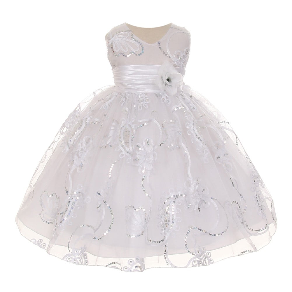 white easter dress for baby