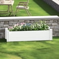 thumbnail image 3 of MAYEERTY 47×12 Weatherproof & Easy Install White PVC Rectangular Fence, 3 of 5