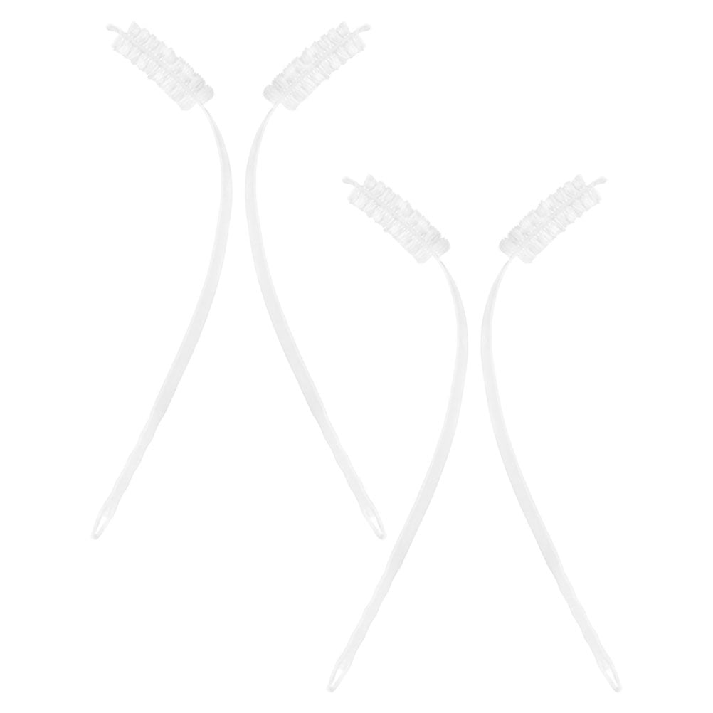 Raindrops 4-Pack Washer Cleaning Brushes for Washing Machine Maintenance, Household Cleaning Tool for Effective Washer Care and Supply