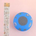 thumbnail image 1 of Altavoz Bluetooth inalámbrico para baño, resistente al agua, para ducha, piscina, arena y playa, color azul, 1 of 1