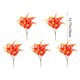 thumbnail image 3 of pstuiky Flores artificiales falsas de eucalipto plantas de eucalipto de 7 tenedores camelia silvestre flores decorativas para el hogar y el exterior., 3 of 6