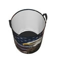 thumbnail image 3 of PHELIKA Eagle And American Flag 01 Laundry Basket 65L Large Foldable Round For Dirty Clothes Toy Storage, 3 of 6