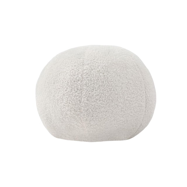 Cojín de forma redonda perfecl cojines decorativos relleno Cómodo blanco