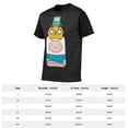 thumbnail image 2 of Adventure Time Shirts Men's Short Sleeve Printed T-Shirt Graphic Comfortable Tee Tops Summer Blouse 3XL, 2 of 5