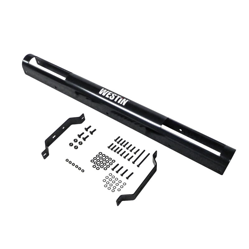 Westin Push Bumper Elite Light Channel 23.5 inch Whelen 2 Hole Black