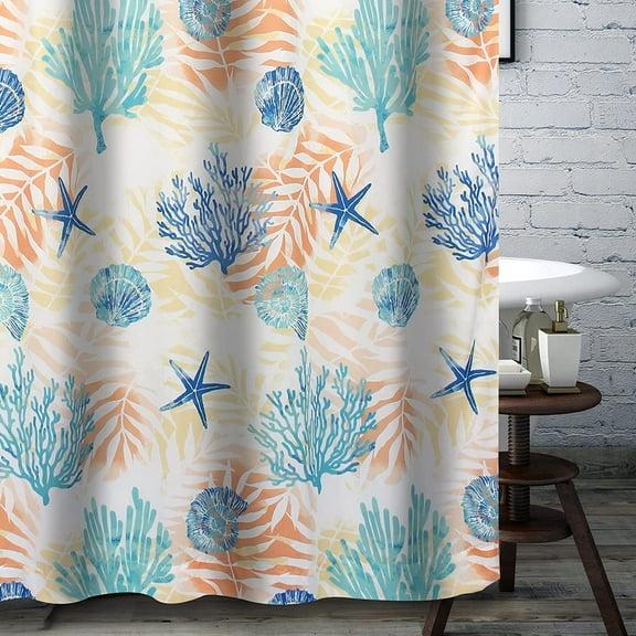 Greenland Home Montego Coastal Bath and Shower Curtain