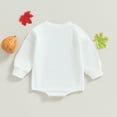 thumbnail image 5 of Douhoow Baby Boys Girls Halloween Romper Long Sleeve Ghost Bodysuit Infant Fall Tops, 5 of 8