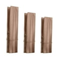 thumbnail image 2 of Rustics Wooden Towel Rack Wall Mounted Hooks Organizer, 3 Piece Large Capacity Rust Resistants Antis Drop Clothespins, Modern Bathroom Organizer Hooks, for Bedroom, Metal Frame, 2-Tier, 2 of 6
