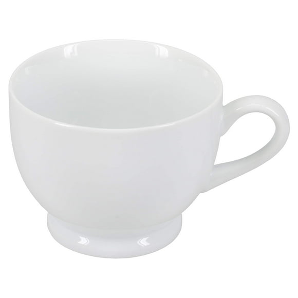 BIA Cordon Bleu 903217S4SIOC Espresso Cups Footed Cappuccino Mugs, One Size, White