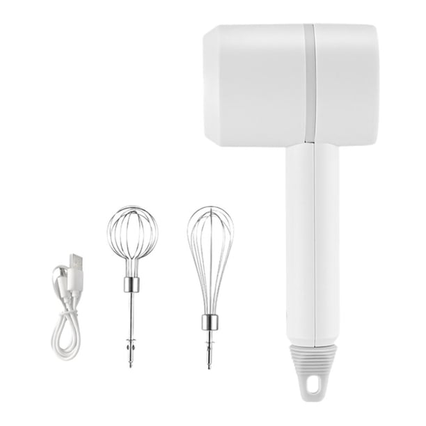 De Mano Inalámbrico Para El Hogar Con Carga Usb, Batidor Mezclador De 3 Velocidades Para Hacer Pasteles, Café Con Leche seitruly HA044281-02