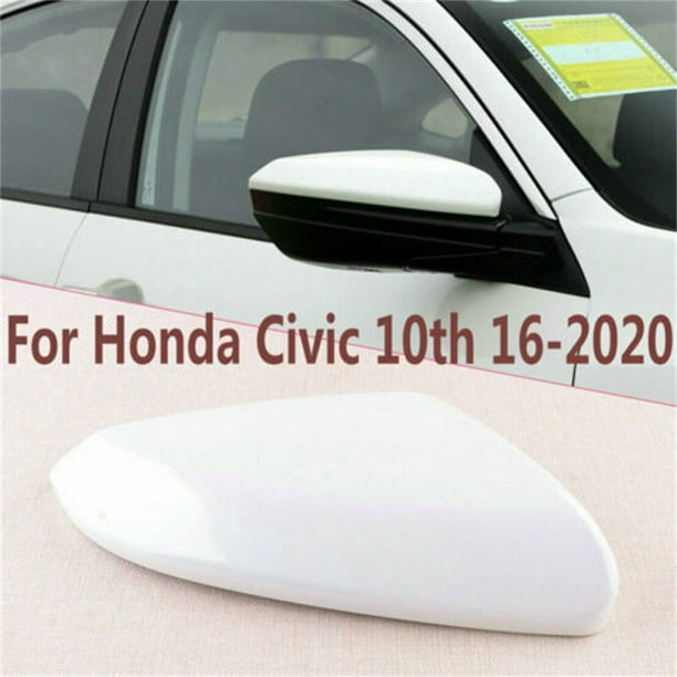 Cubierta de espejo retrovisor LYD para Honda Civic 10th 2016 2017 2018 2019 2020 exterior del coche