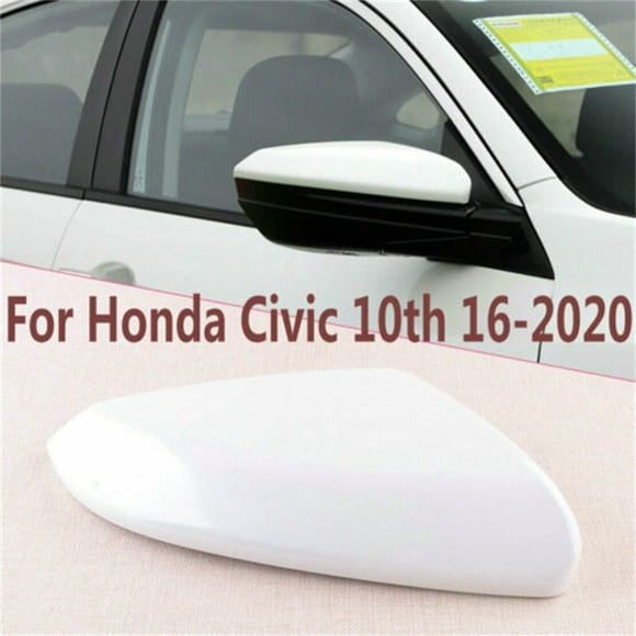 Cubierta de espejo retrovisor LYD para Honda Civic 10th 2016 2017 2018 2019 2020 exterior del coche