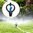 thumbnail image 3 of 5Pcs G1/2 Male Thread Rotating Irrigation Sprinkler, Micro Irrigation System Drip Irrigation Parts, Plastic Spray Nozzle Misting for Garden Yard Lawn Watering, 3 of 9
