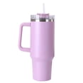 thumbnail image 1 of Frasco Portátil Paja 40oz Con Asa para Mujeres Y Hombres, 1 of 9