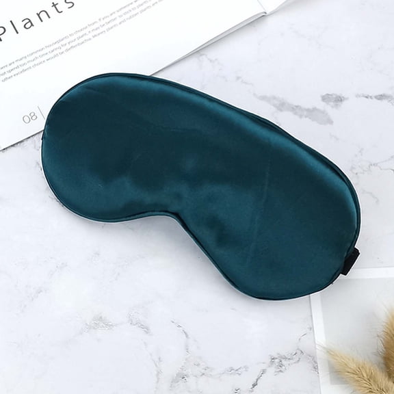 Sleep Mask Silk Blackouted Soft Travel Mask with Adjustable Strap Sleep Eye Mask