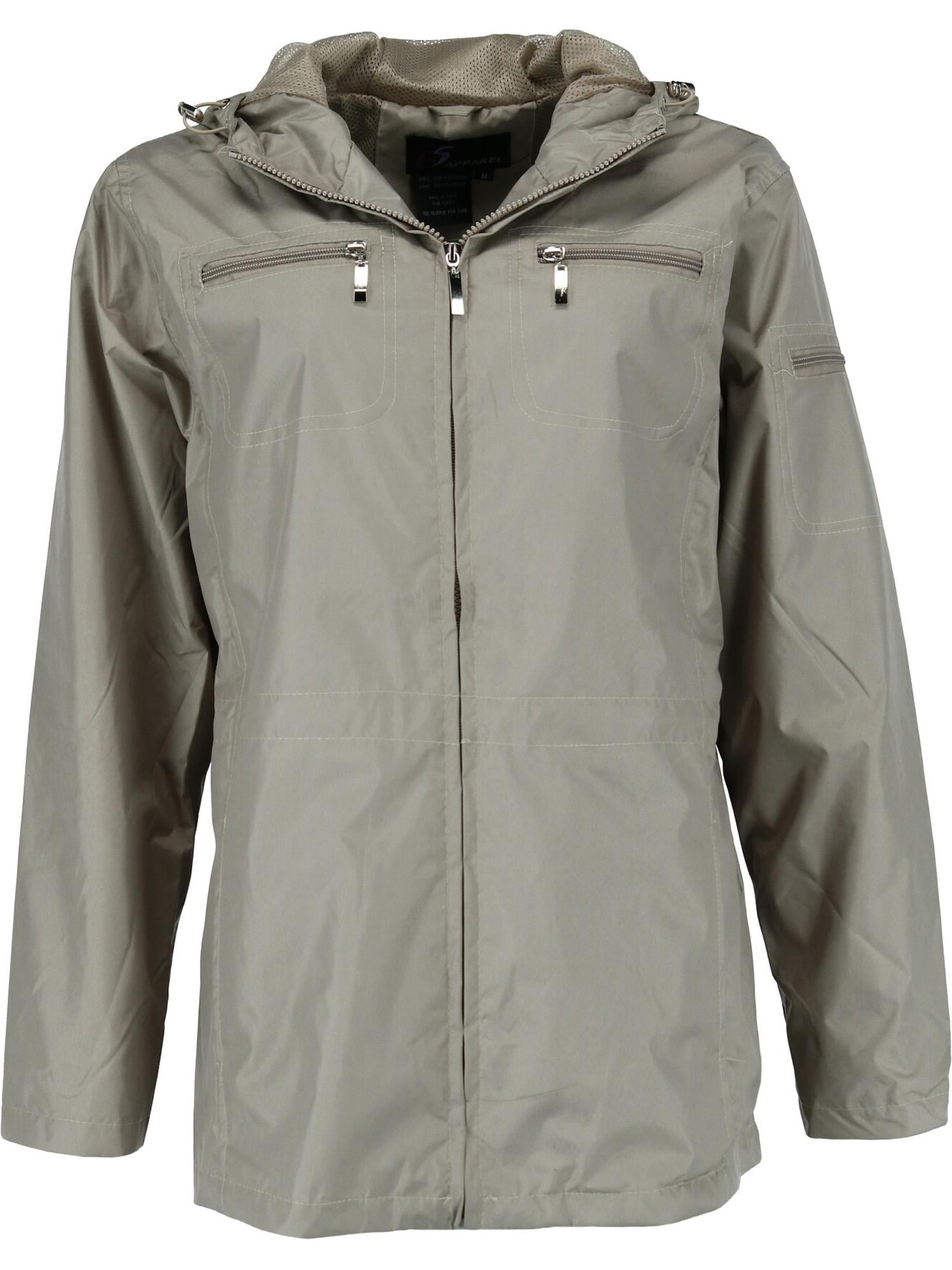 i5 Apparel I5 Apparel Hooded 3/4 Length Rain Jacket (Women's