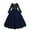 z260202-A-Blue, variant on Flower Girl Dress 2T Satin Girls Sequin Dress for Birthday Party Piano Recital Evening Gown One Shoulder Elegant Tutu Blue Size 3-4 Years