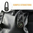 thumbnail image 6 of HOMEMAXS 2Pcs Portable Compass Pocket Compass Carabiner Compass Small Camping Compass Climbing Hiking Tool, 6 of 8