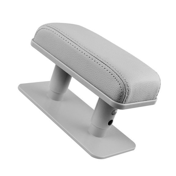 FOLOYORI Car Armrest Cushion Grey Minimalist Pad Protective for Car Use