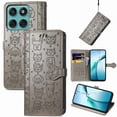 thumbnail image 1 of Funda Cartera FOXDOCK para Motorola Edge 60 Fusion , Flip PU con Relieve de Gatos y Perros, Tarjetero y Soporte, 1 of 6