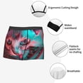 thumbnail image 3 of Pofeuu Psychedelic Hairless Cat Print Men’s Boxer Briefs, Moisture-Wicking Underwear, Regular,Trunk-XX-Large, 3 of 5