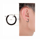 thumbnail image 5 of 17piezas Aretes Hombre Falsos Piercing Estilo Punk Colgantes Negro, 5 of 5