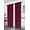Ruby, variant on Gianna Pleated Jacquard 52X84 Inch Decorative Shining Elegant Lurex Window Curtain Panel with 8 Grommets, Single Panel for Living Room Bedroom Wide Window Door, Ruby
