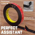 thumbnail image 6 of 3M Double Sided Tape Heavy Duty 1 inch * 16.5FT 0.04in Thick Double Sided Mounting Tape for Walls,VHB 5925 Black Adhesive Tape Heavy Duty for Car, LED Strip Light, Home/Office Decor, 6 of 8