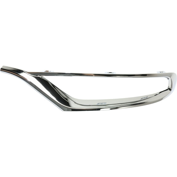 Front Bumper Trim Compatible with CHRYSLER 300 2015-2018 Left Driver Side Center Applique Outer Chrome Type 1