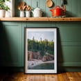 thumbnail image 6 of Cliffside, Acadia - Maine Photography Black Framed Wall Art Print 12 x 18 inches, 6 of 8