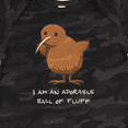thumbnail image 4 of Inktastic I Am an Adorable Ball of Fluff Cute Kiwi Bird Boys or Girls Baby Bodysuit, 4 of 5