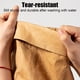 thumbnail image 5 of Bolsa de almacenamiento de papel kraft lavable | Funda reutilizable para macetas y organizador de cocina | Recipiente impermeable para alimentos para refrigerador, 5 of 6